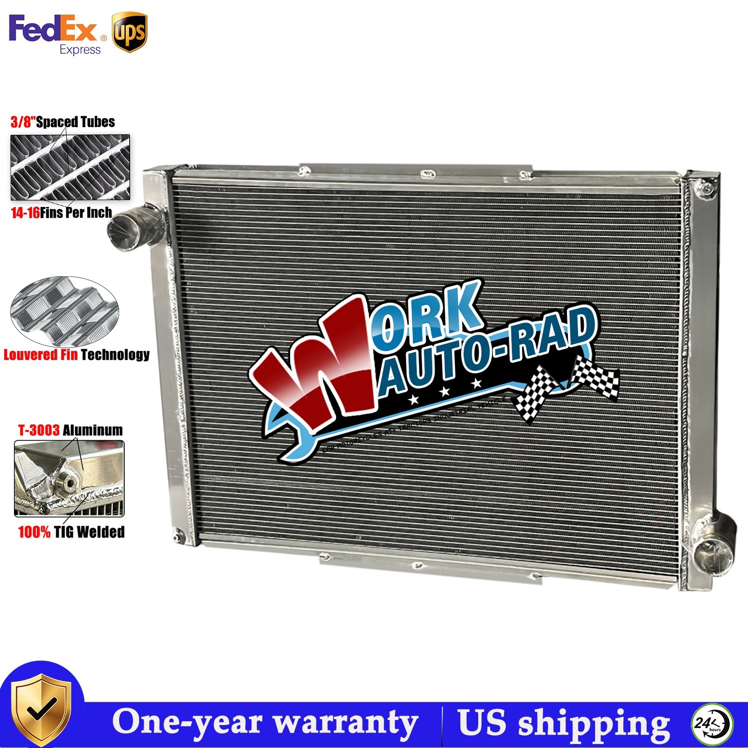 #0706875A001 Truck Radiator For 1997-2003 2002 2001 2000 Peterbilt 330 X43196