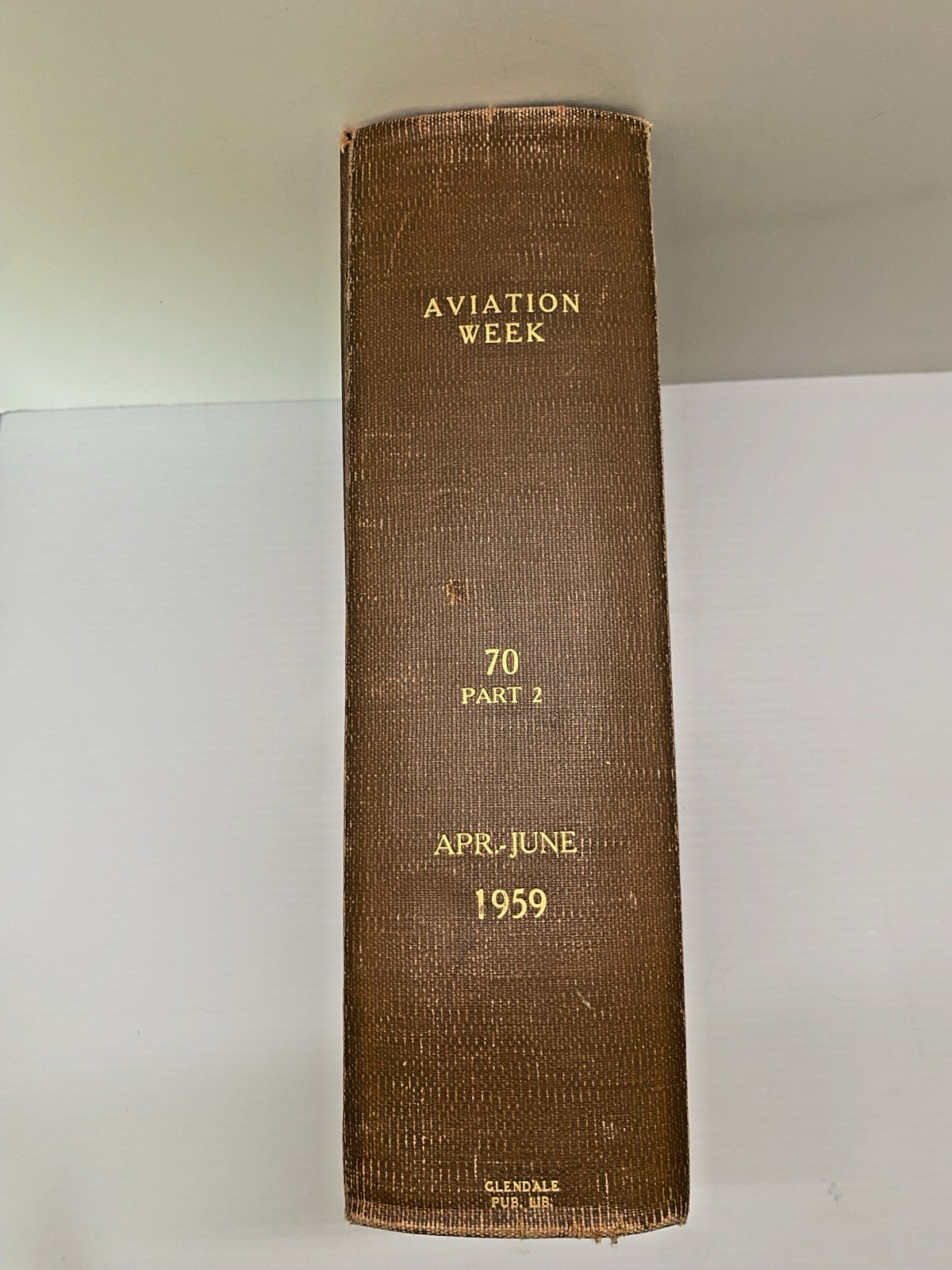 1959 Aviation Week Apr-June Bound Vol 70 NASA X-15 Space Age EX-LIBRARY READ Ads