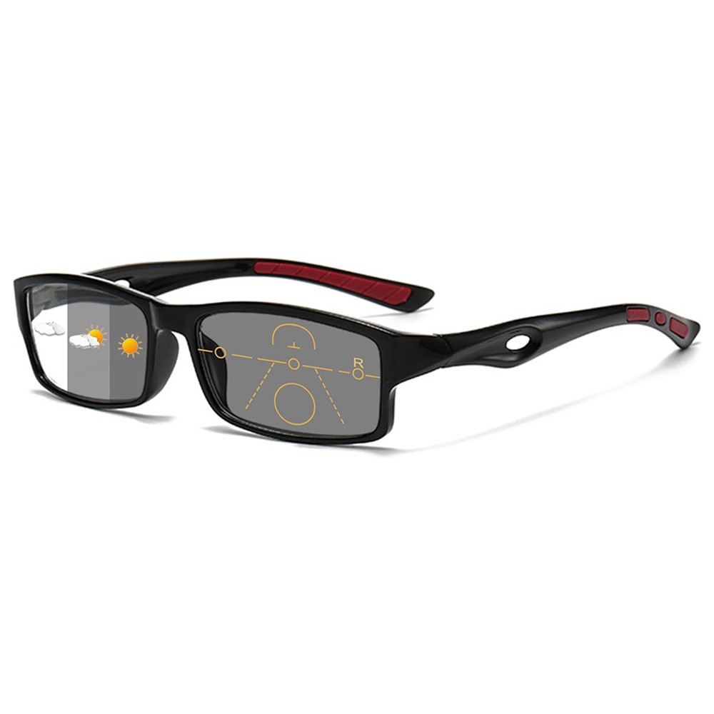 Photochromic Progressive Multifocal Reading Glasses Stylish Readers Eyeglasses