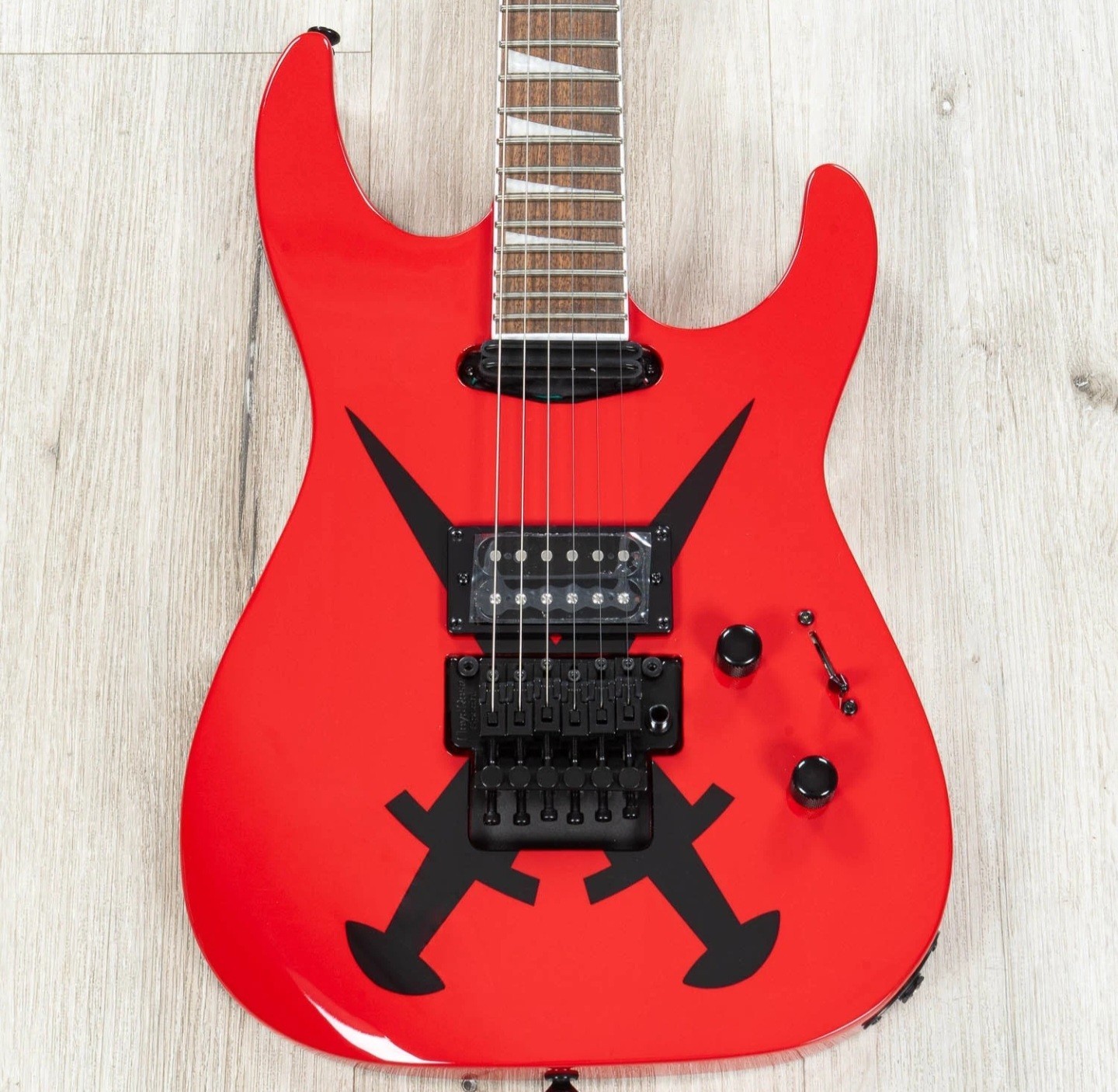 BRAND NEW Jackson X Series Soloist SL1A DX Guitar, RD Cross Daggers