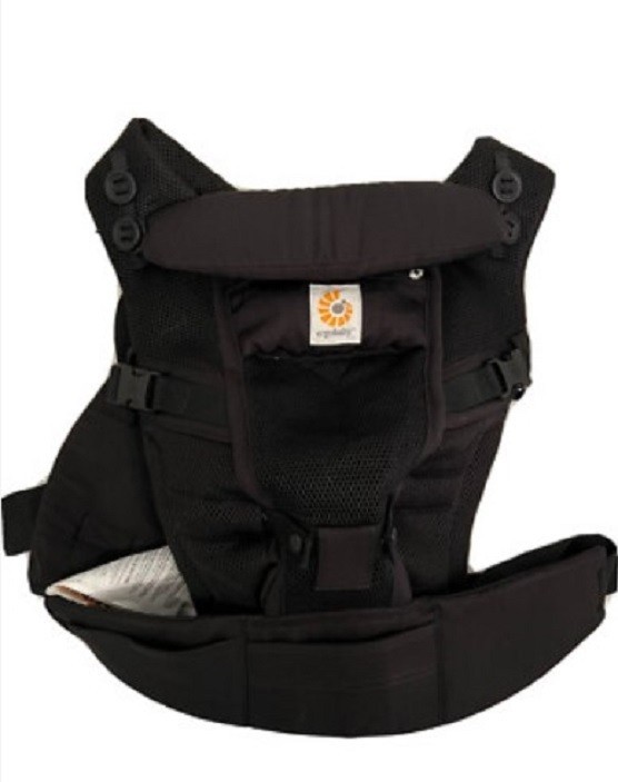 Ergobaby Omni 360 Cool Air Mesh All-Position Carrier Onyx Black 7-45 lbs No Box Ergobaby Omni 360 Cool Air Mesh All-Position Carrier Onyx Black 7-45 lbs No Box