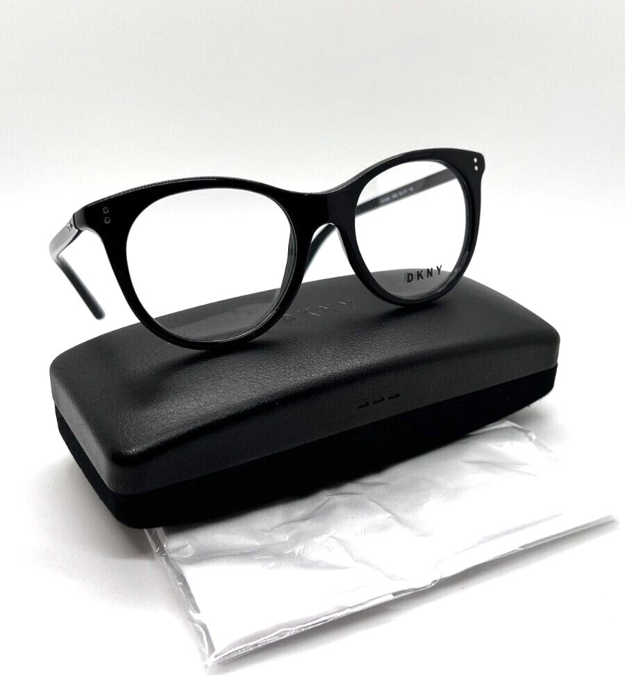 DKNY DY 4694 3688 Women Eyeglasses Frame 50-19-140mm Round Black 100% Authentic DKNY DY 4694 3688 Women Eyeglasses Frame 50-19-140mm Round Black 100% Authentic