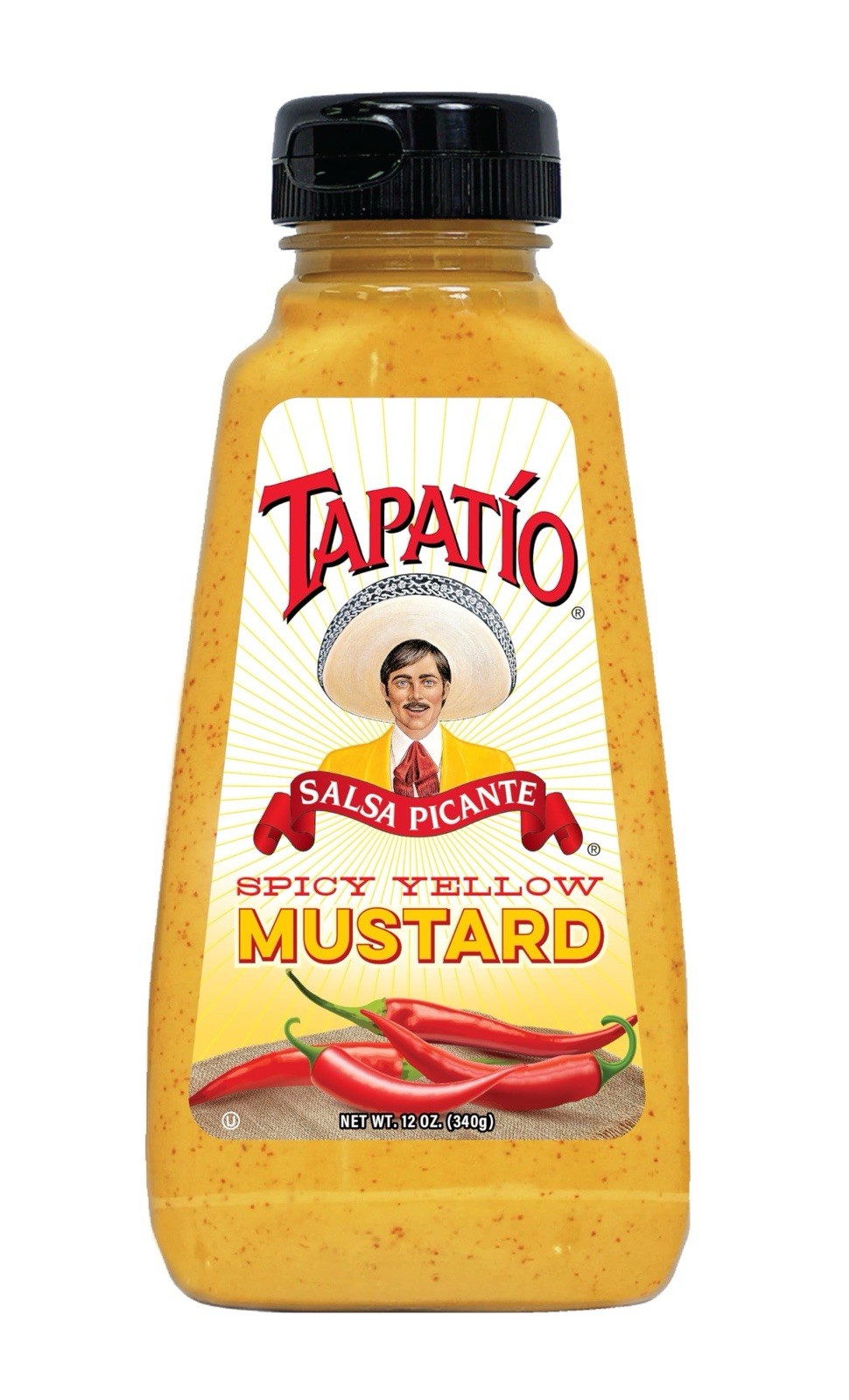 Tapatio Spicy 🌶️ Yellow Mustard 🌭 12oz Bottle