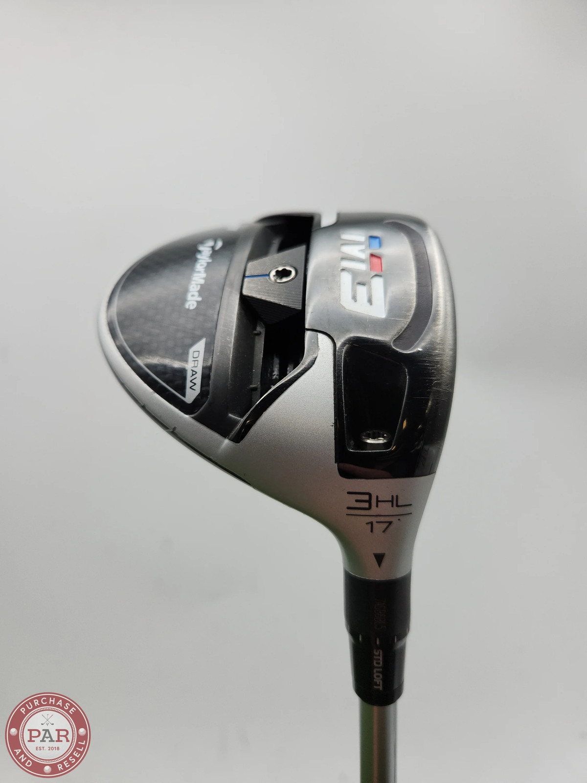 2018 TAYLORMADE M3 3HL WOOD 17* STIFF TENSEI BLUE CK 65 GOOD
