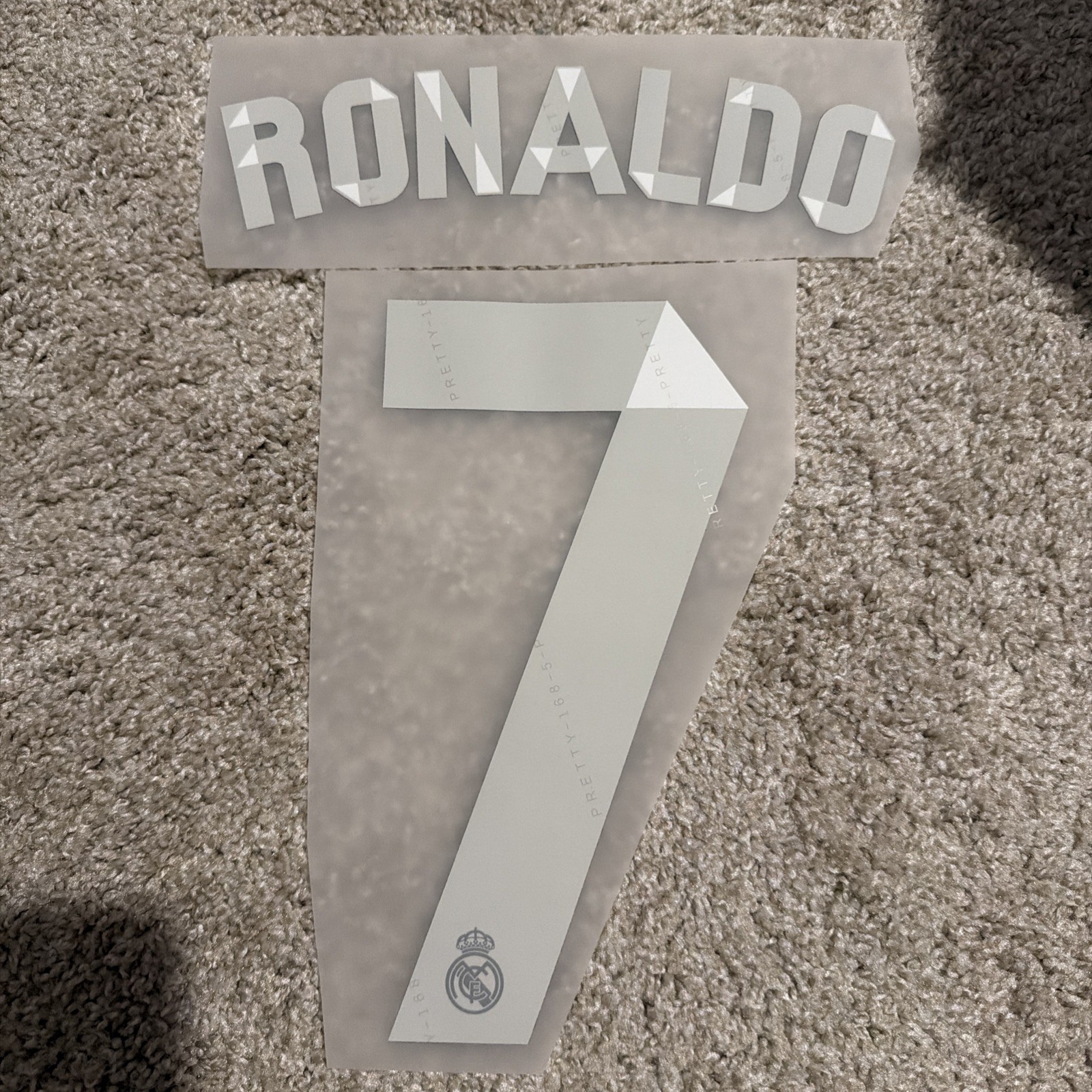 2014/2015 Real Madrid Away Ronaldo 7 Player size Nameset Number 2014/2015 Real Madrid Away Ronaldo 7 Player size Nameset Number