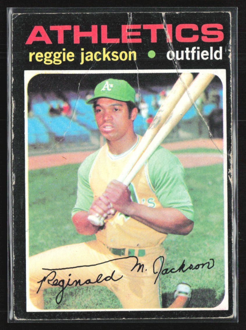 Reggie Jackson 1969 Topps #20 Oakland Athletics