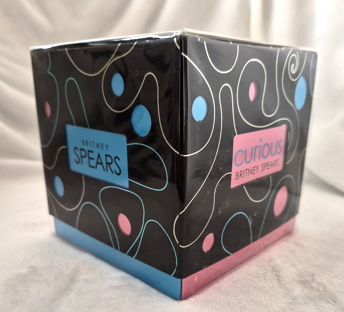 Curious Britney Spears EDP 3.3oz 100ml Women SPRAY ATOMIZER NIB Vintage France