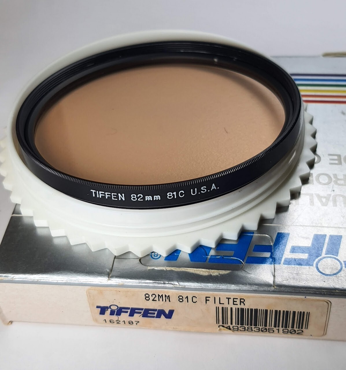 Tiffen 82mm 81C 81-C 81 C Light Balancing Glass Lens Filter 82 mm New Old Stock