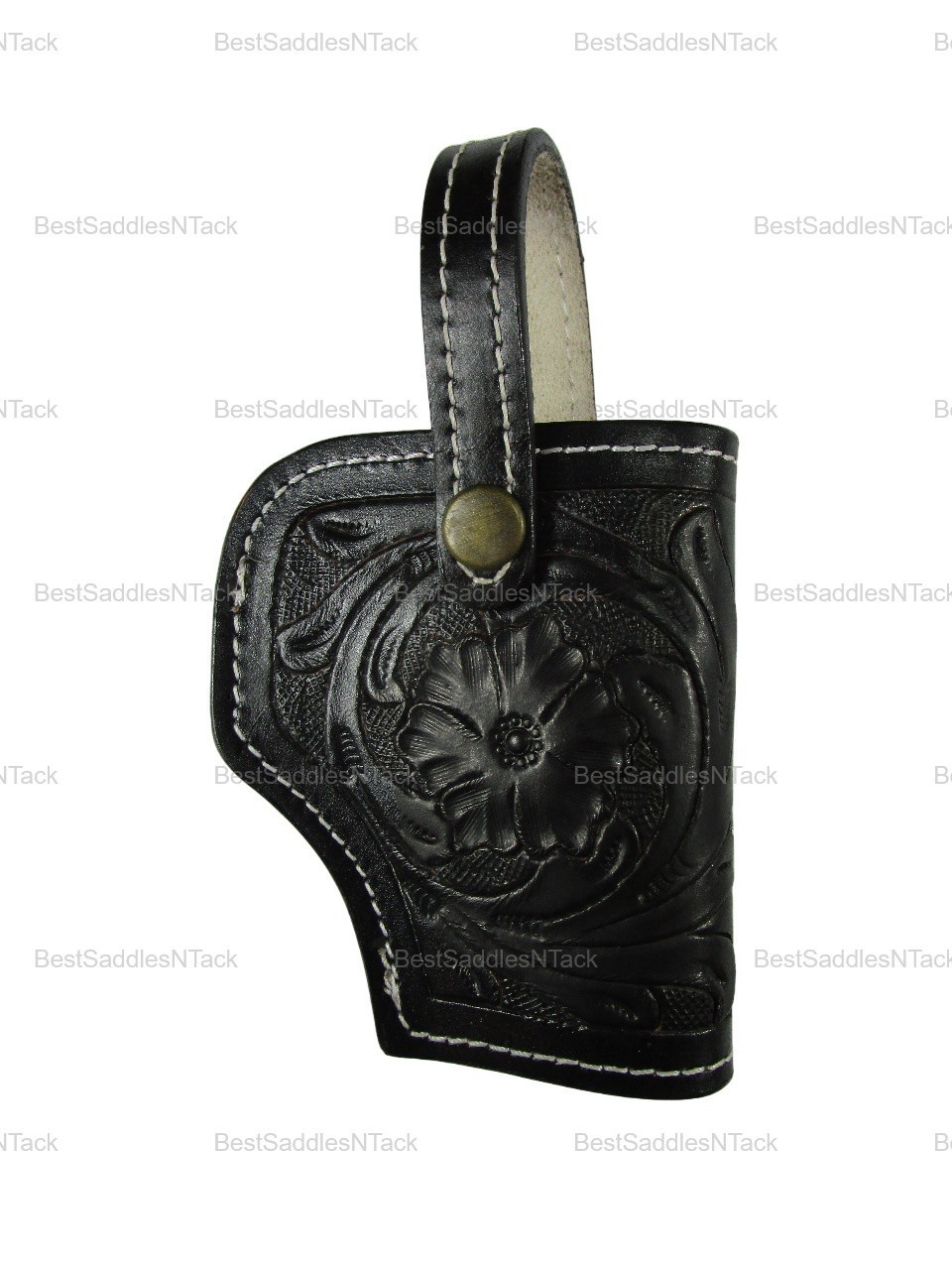 LEATHER OWB HOLSTER FOR KELTEC PR-5.7 | 3-WAY CARRY STRONG SIDE CROSS DRAW