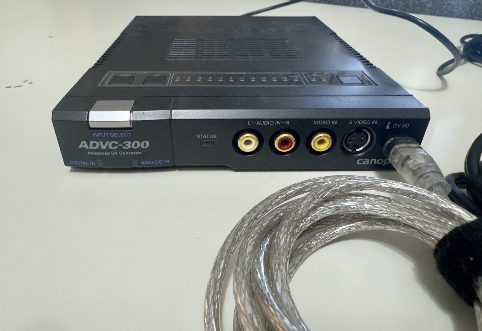 Grass Valley Canopus ADVC-300 Advanced DV Converter w/ AC Adapter & FireWire
