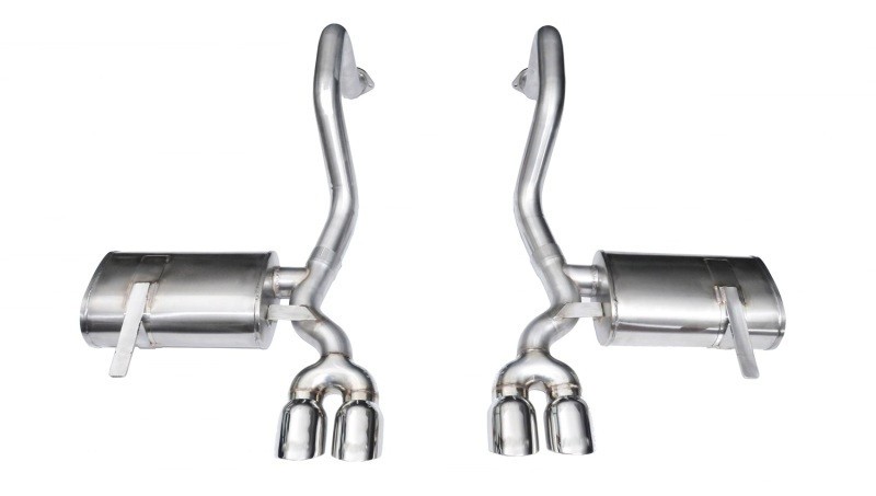 Corsa 14132 Xtreme Axle-Back Exhaust System for 97-04 Chevy Corvette C5/Z06 5.7L