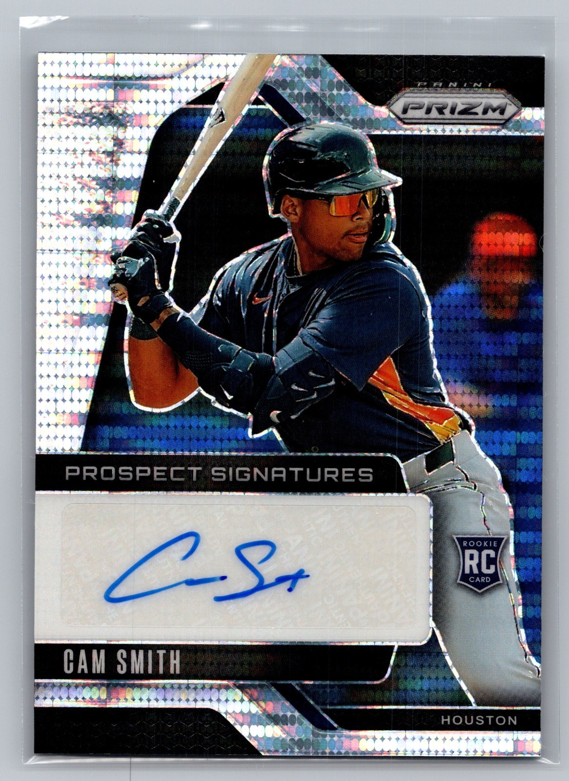 Cam Smith 2025 Panini Prizm Baseball Prospect AUTO #PS-CS Pulsar #D 188/199 Cam Smith 2025 Panini Prizm Baseball Prospect AUTO #PS-CS Pulsar #D 188/199