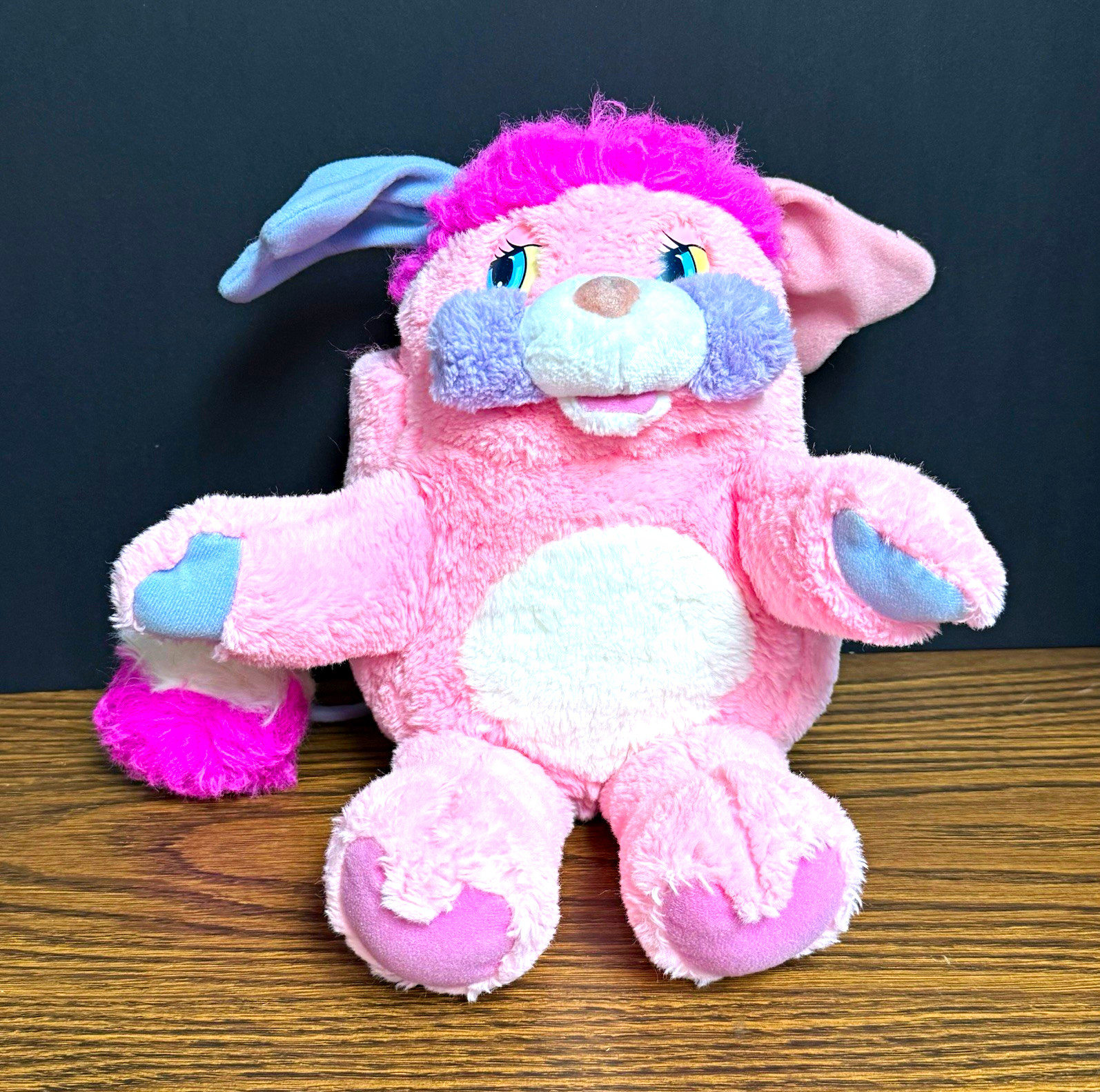 Vintage 1980’s Mattel Party Popple Pink Plush 13” Purple Cheeks 80s Toy Vintage 1980’s Mattel Party Popple Pink Plush 13” Purple Cheeks 80s Toy