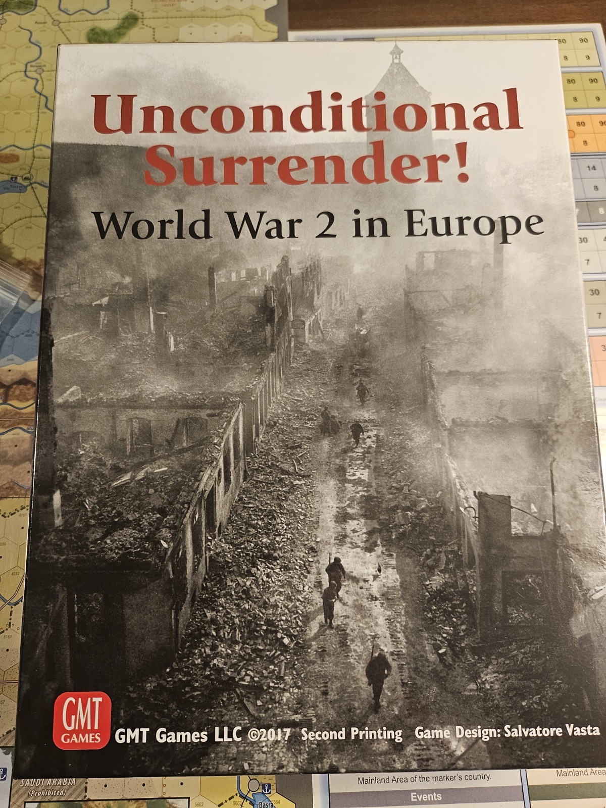 Unconditional Surrender (2nd) Box w/ Optional Rules From C3i GMT GAMES Unconditional Surrender (2nd) Box w/ Optional Rules From C3i GMT GAMES