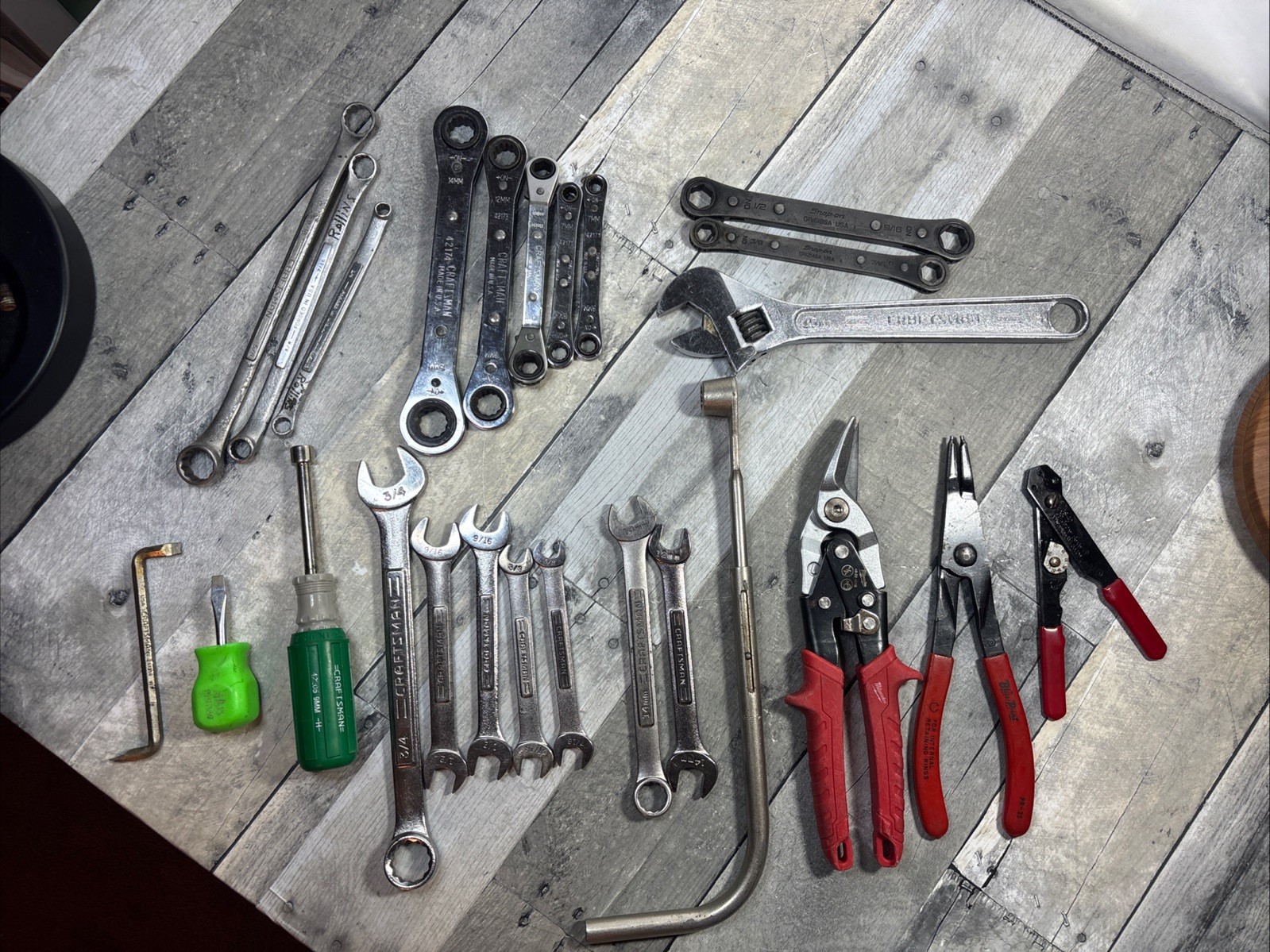 Miscellaneous Wrenches & Other Hand Tools - Snap On , Craftsman, Milwaukee USA Miscellaneous Wrenches & Other Hand Tools - Snap On , Craftsman, Milwaukee USA