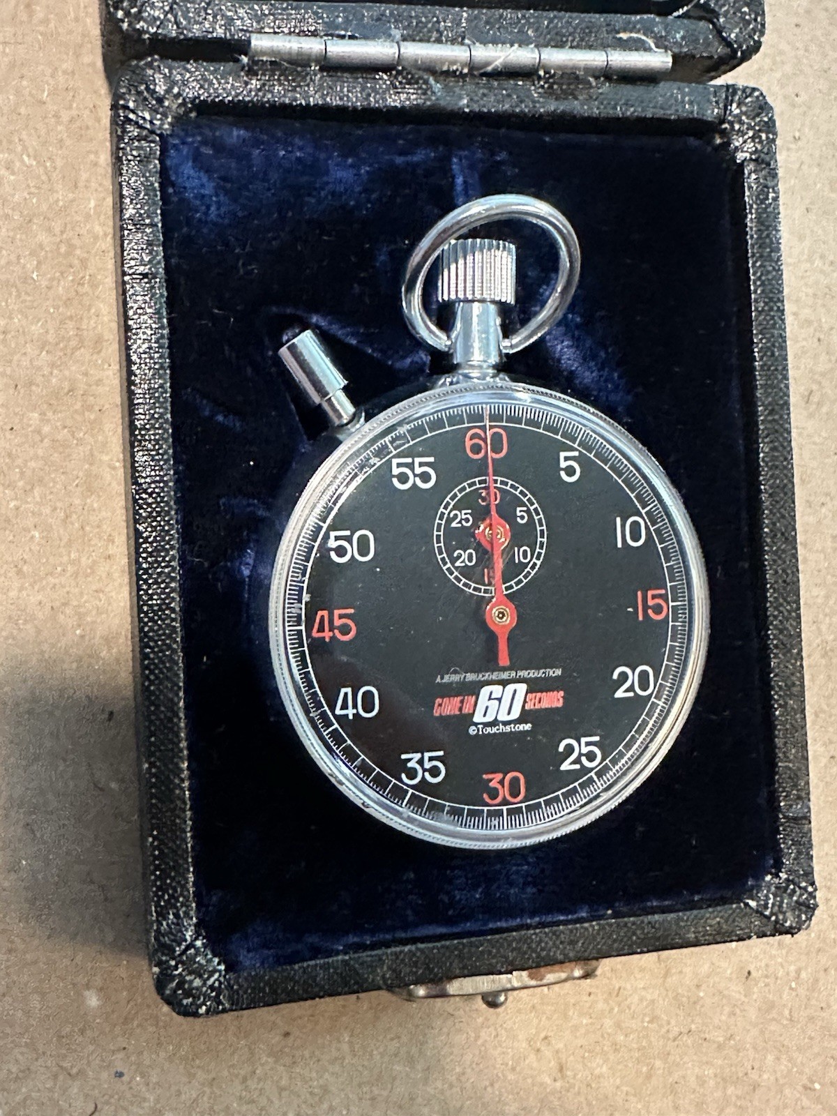 Gone In 60 Seconds Movie Stop Watch Rare Gone In 60 Seconds Movie Stop Watch Rare