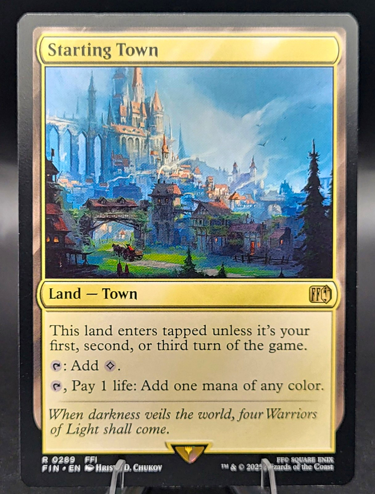 Wizards Of The Coast MTG  Starting Town Final Fantasy Regular #0289