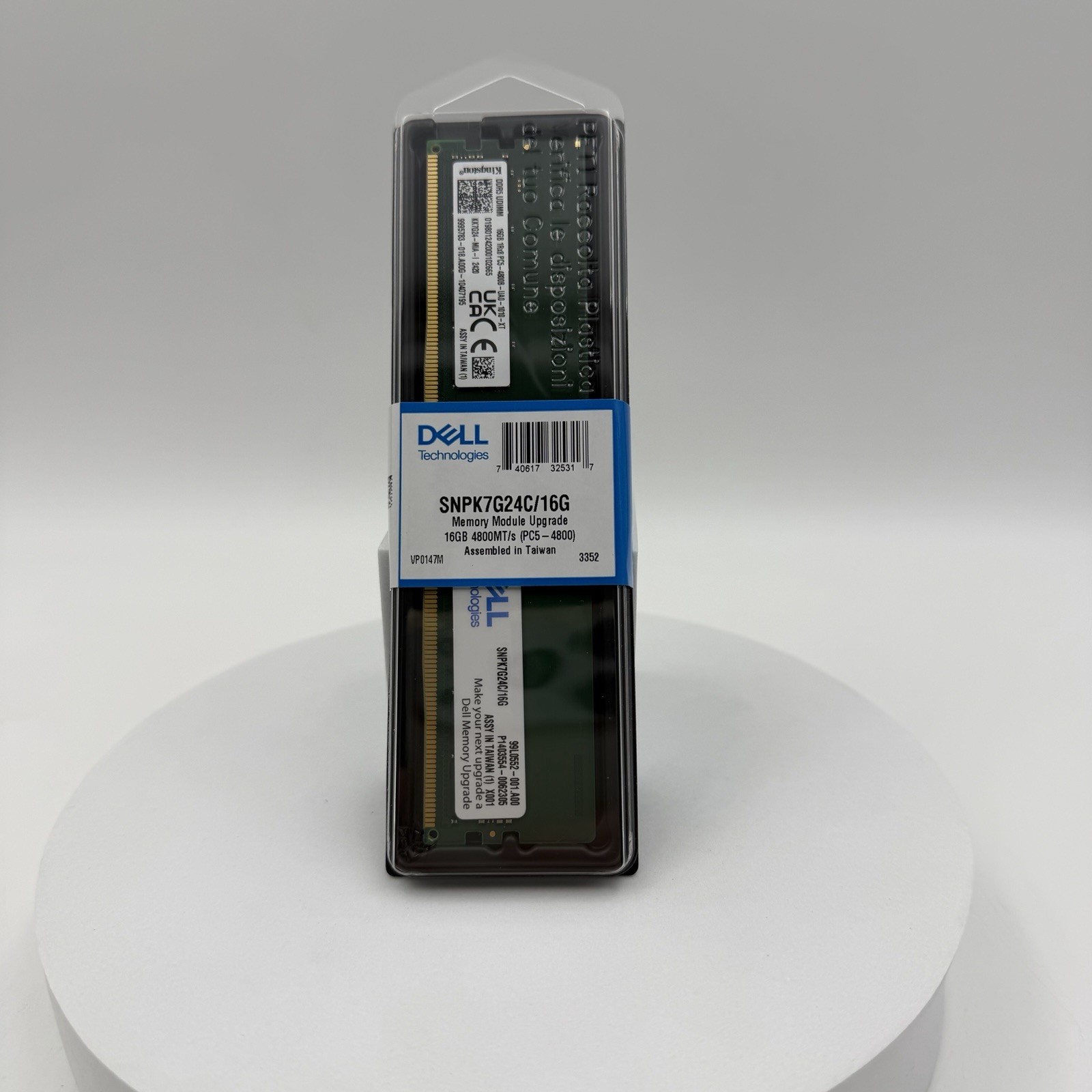 New Kingston DDR5 RAM 4800MHz 16GB UDIMM RAM 1RX8 PC5-4800B-UA0-1010-XT Sealed New Kingston DDR5 RAM 4800MHz 16GB UDIMM RAM 1RX8 PC5-4800B-UA0-1010-XT Sealed