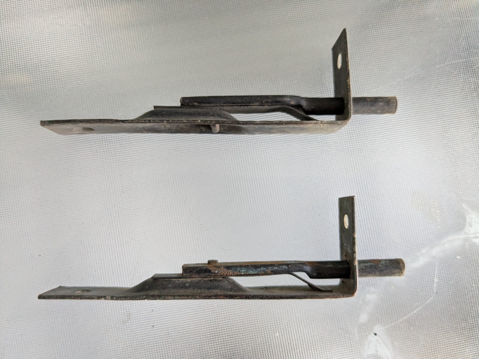 Antique French Door Lockdown Hardware Mortise Pin Down Style Lot XX10