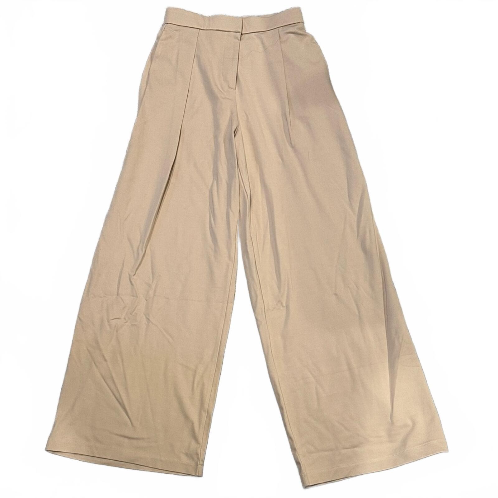 NWT Ponte-De-Roma Drapey Airy Wide Leg Trouser