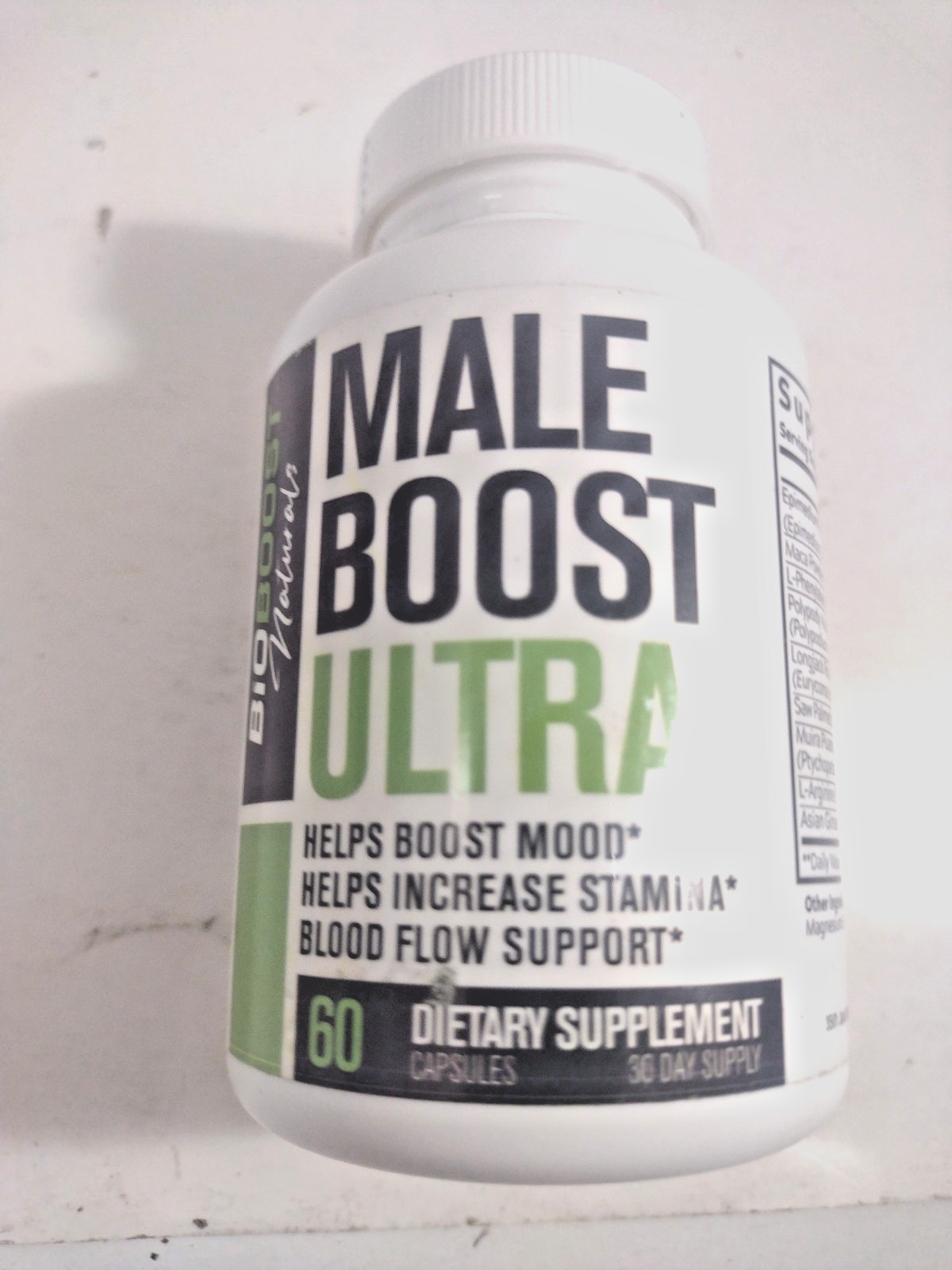 BioBoost Naturals Male Boost Ultra Dietary Supplement 60 Capsules Horny Goat We… BioBoost Naturals Male Boost Ultra Dietary Supplement 60 Capsules Horny Goat We…
