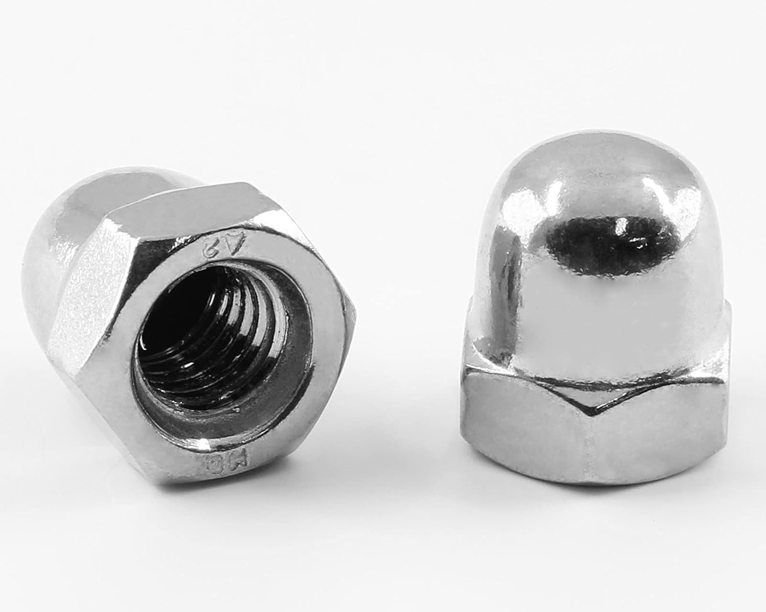 25Pcs 5/16-18 Acorn Cap Nuts Dome Crown Hex Fasteners 304 Stainless Steel 25Pcs 5/16-18 Acorn Cap Nuts Dome Crown Hex Fasteners 304 Stainless Steel