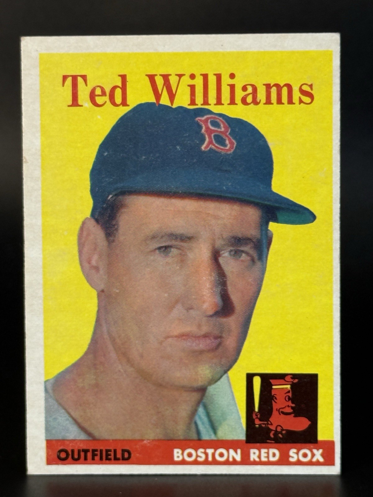 1958 Topps # 1 Ted Williams EX+ 1958 Topps # 1 Ted Williams EX+
