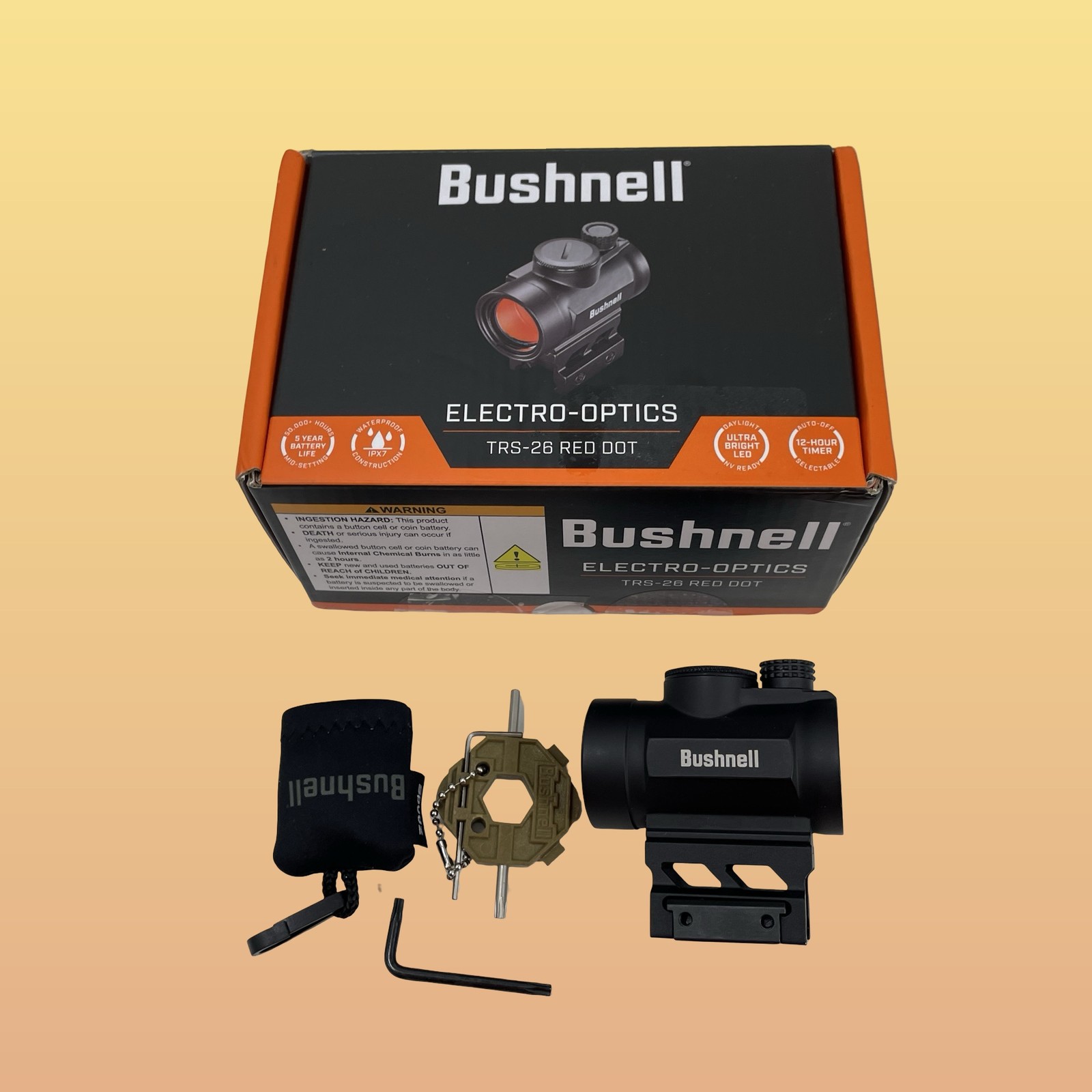 Bushnell TRS-26 Red Dot Sight Electro-optics 1x28 #MP3287