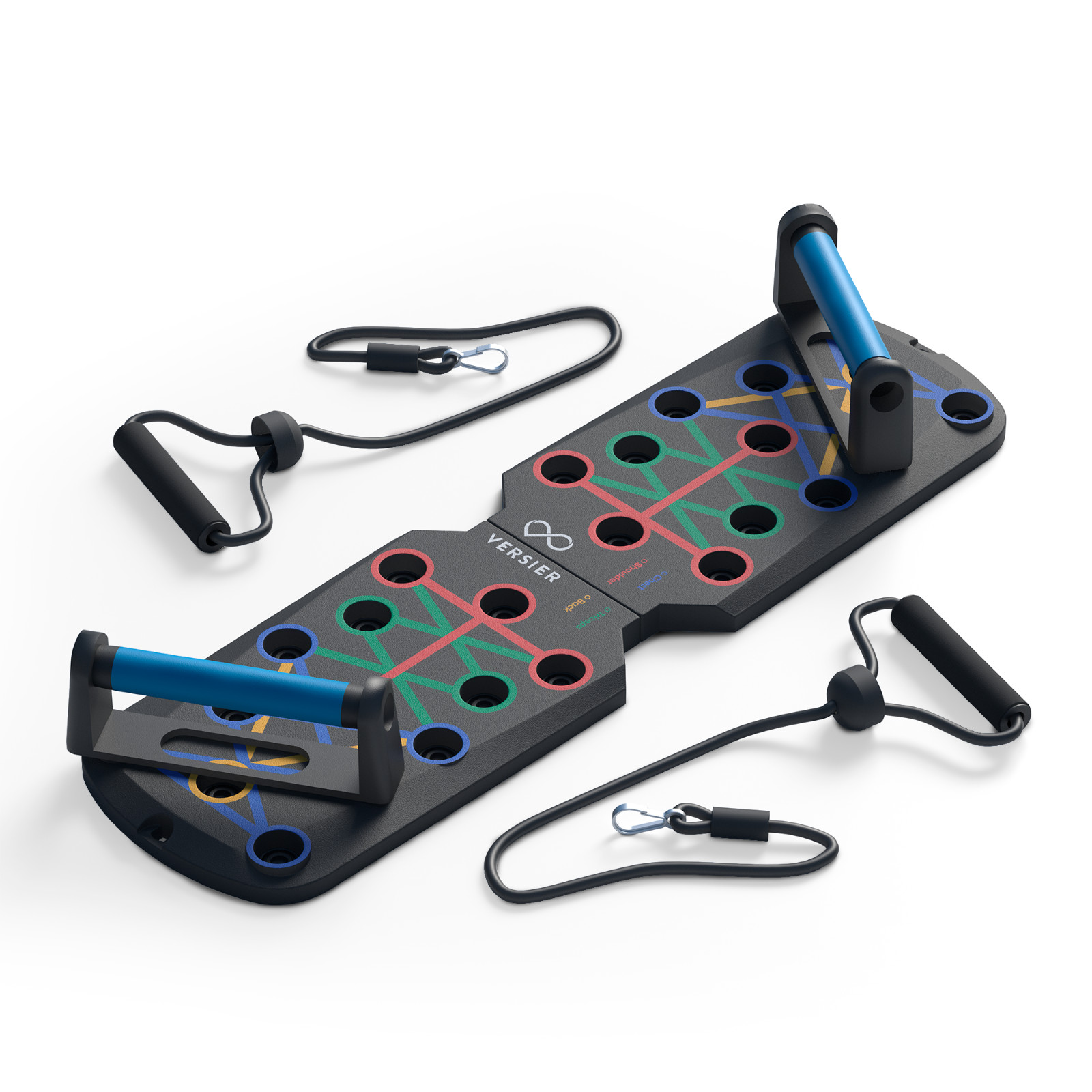 Push Up Board Fitness, Portable Foldable 20 in 1 Push Up Bar at Home Gym,Durable