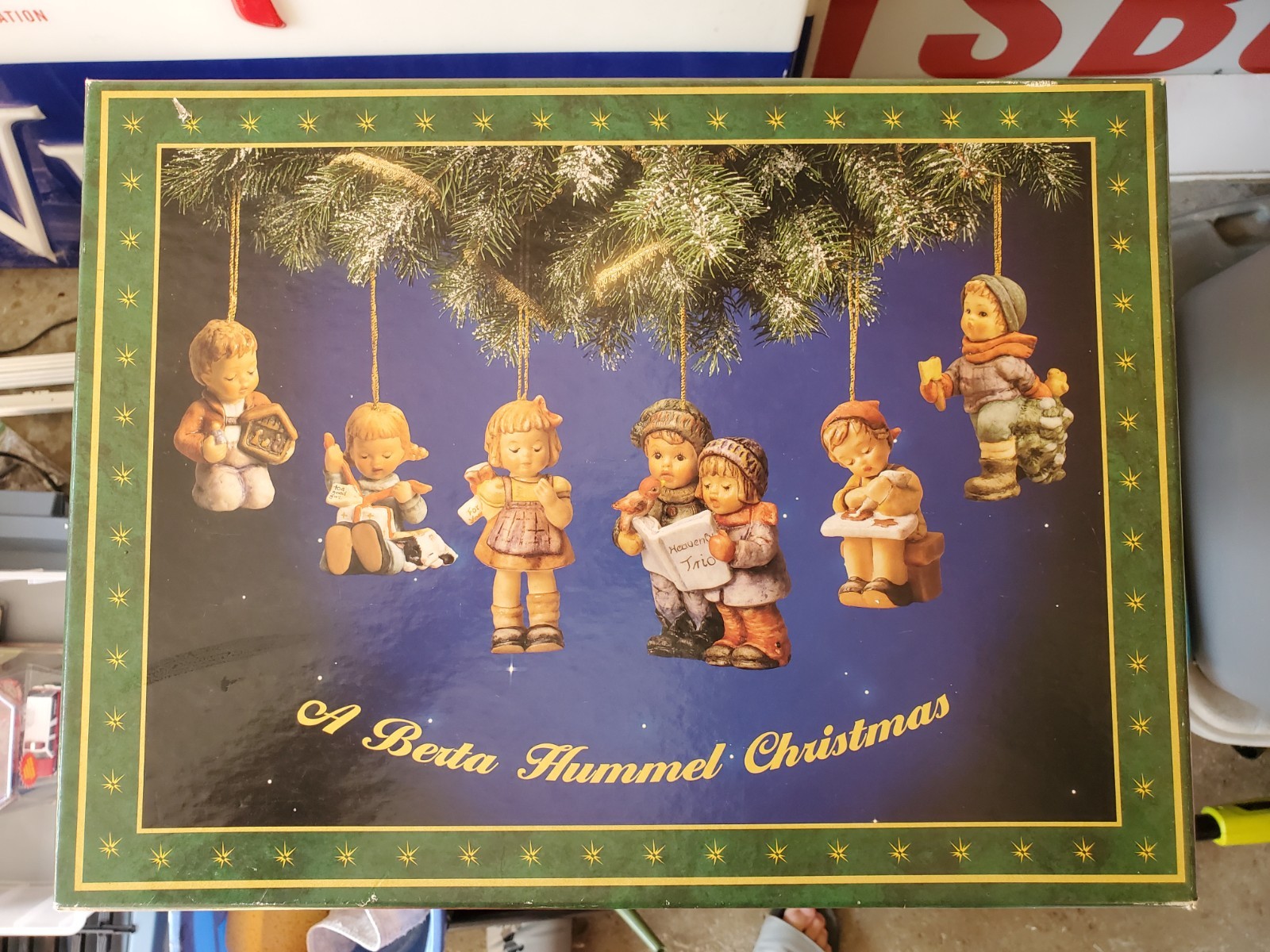 Set/Box of 36 Goebel Berta Hummel Christmas Porcelain Ornaments with COAs Set/Box of 36 Goebel Berta Hummel Christmas Porcelain Ornaments with COAs