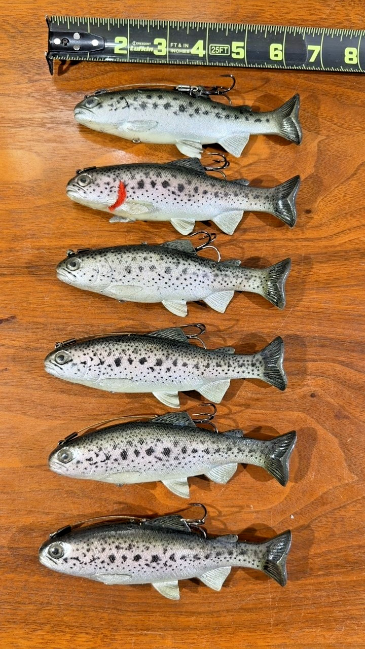 Huddleston Deluxe Swimbaits (Multi - Color - Size - Shape) Lot of 16 Huddleston Deluxe Swimbaits (Multi - Color - Size - Shape) Lot of 16