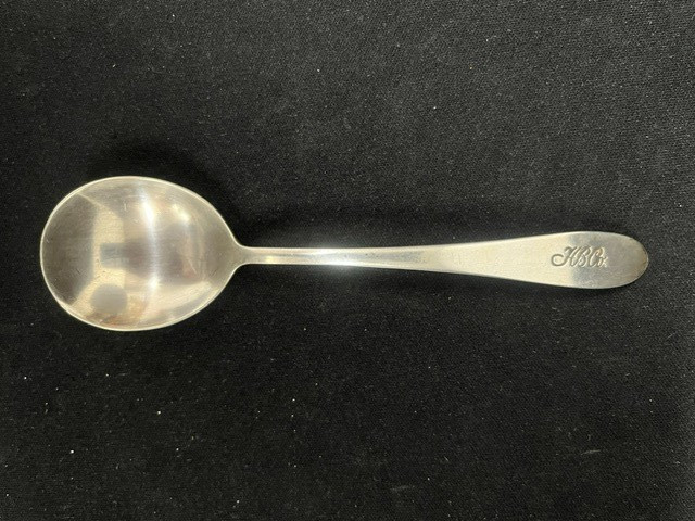 Vintage Hutzler\'s Brothers Co. Tea Room Soup Spoon Silverplate Baltimore, MD Vintage Hutzler\'s Brothers Co. Tea Room Soup Spoon Silverplate Baltimore, MD