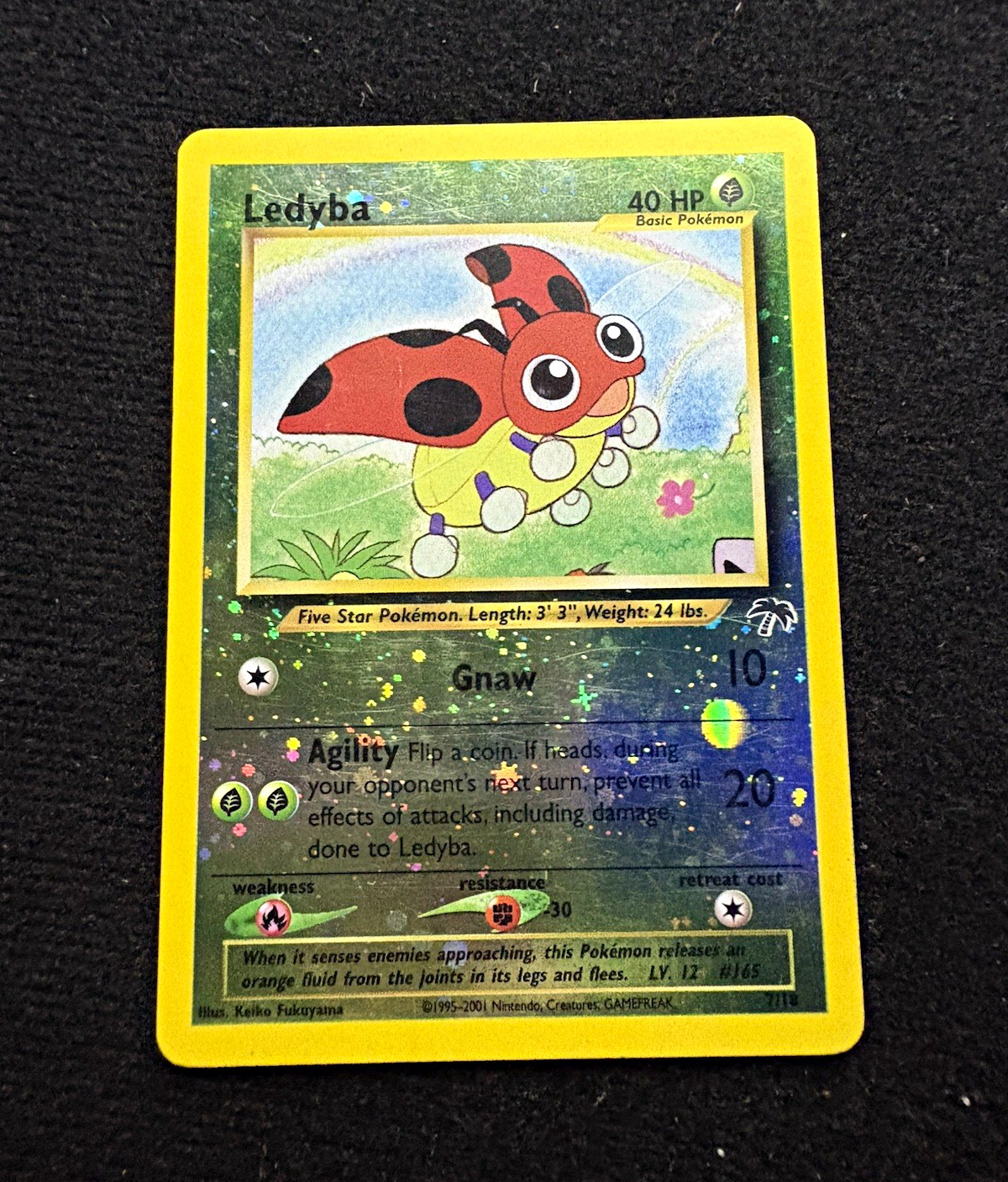 Ledyba 07/18 Southern Islands Reverse Holo Promo 40 HP English Pokemon TCG