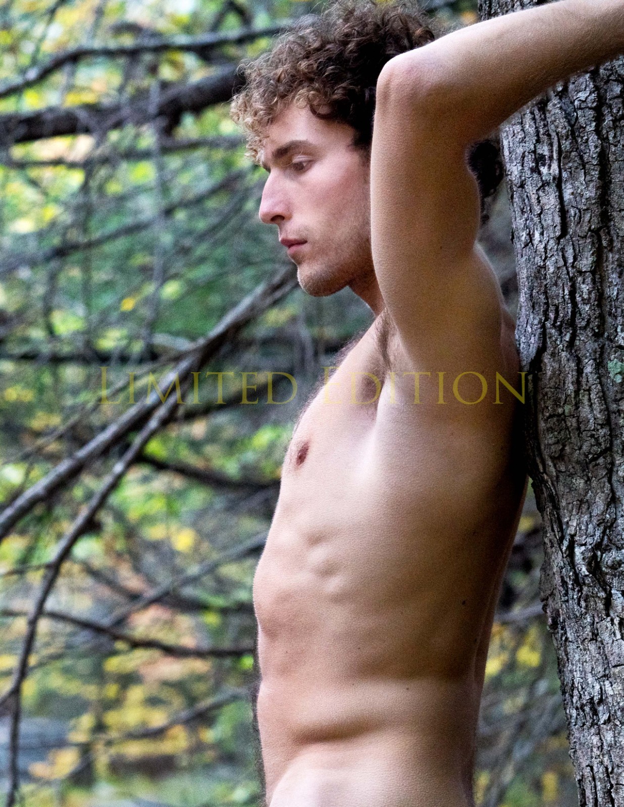 Handsome Male Nude Physique Gay Men Limited Edition Photo 8.5x11 4.21
