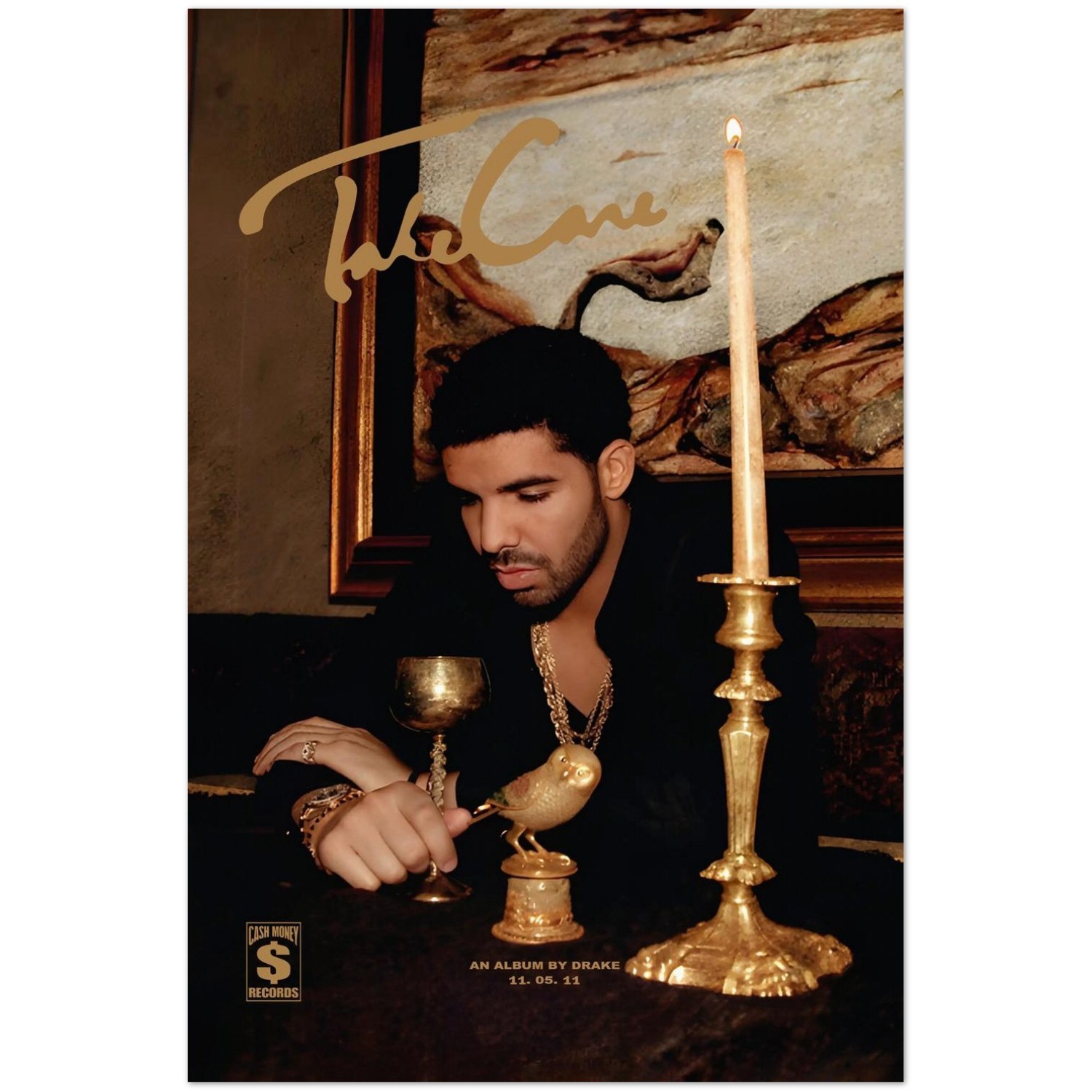 Drake Take Care Album Cover Hip Hop Music Poster