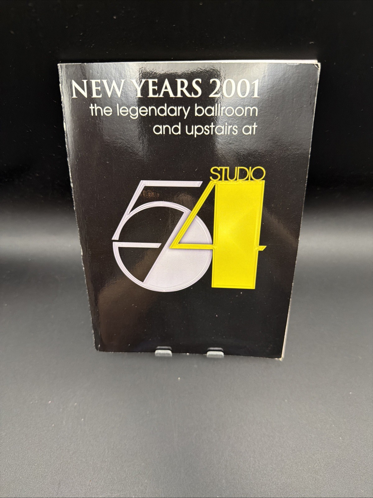 Studio 54 Original NYE 2001 Flyer  Invite NYC DANCE CLUB DISCO