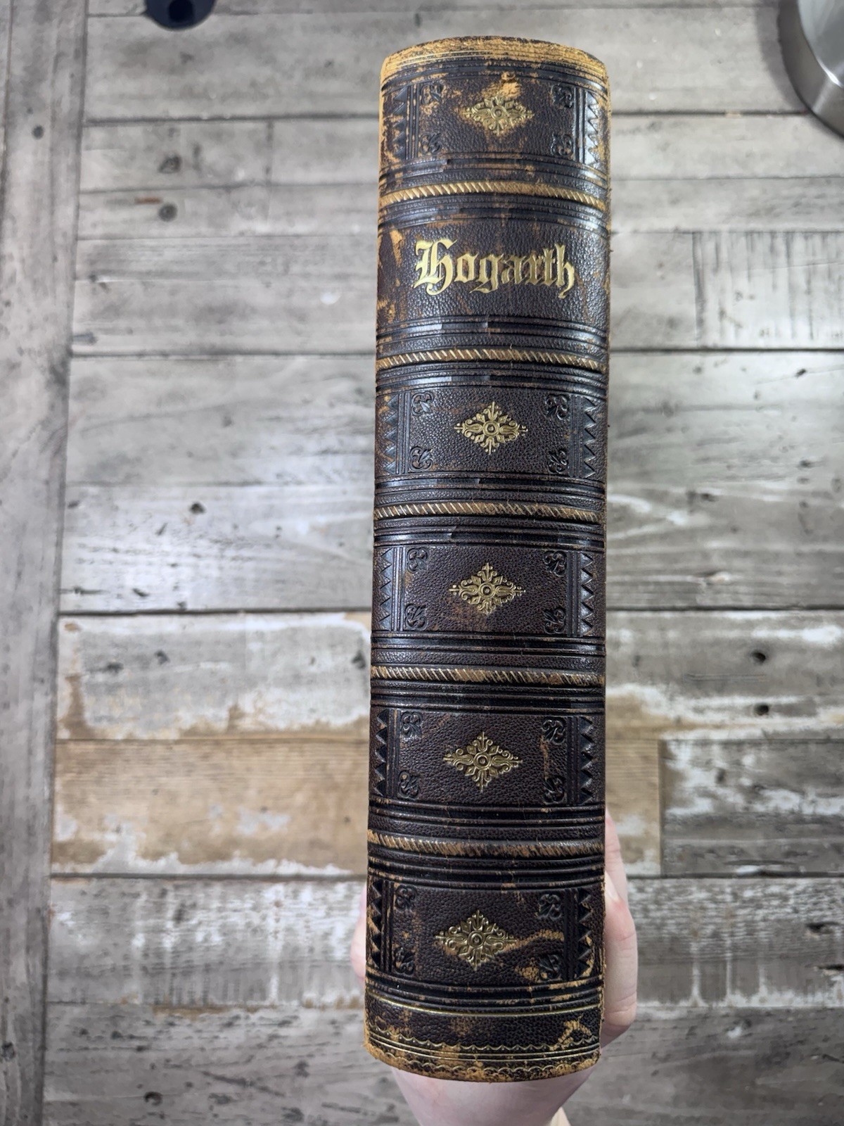 1880 Antique Art Collection “The Complete Works of William Hogarth”