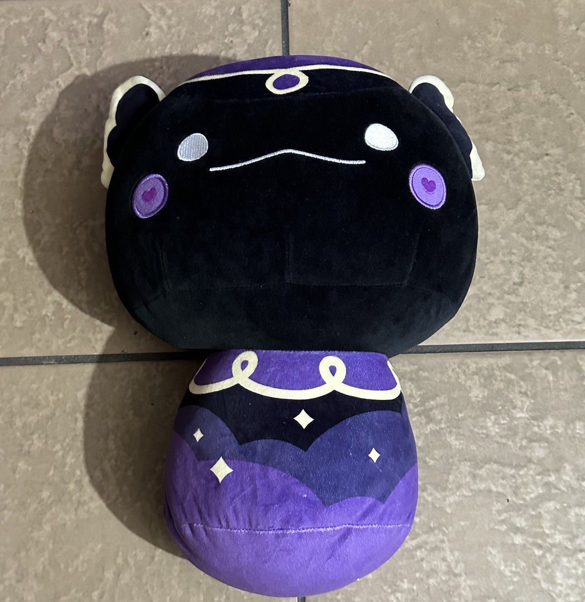 Mewaii Mushroom Magic Axolotl Kawaii Plush Pillow Animal Black Purple Cute 14\ Mewaii Mushroom Magic Axolotl Kawaii Plush Pillow Animal Black Purple Cute 14\