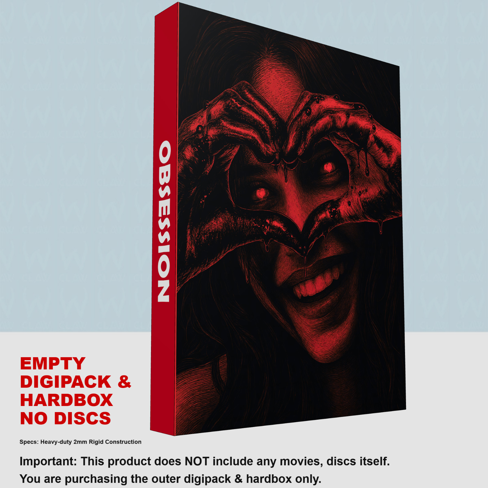 Obsession Digipack & Hardbox  (No Movies)