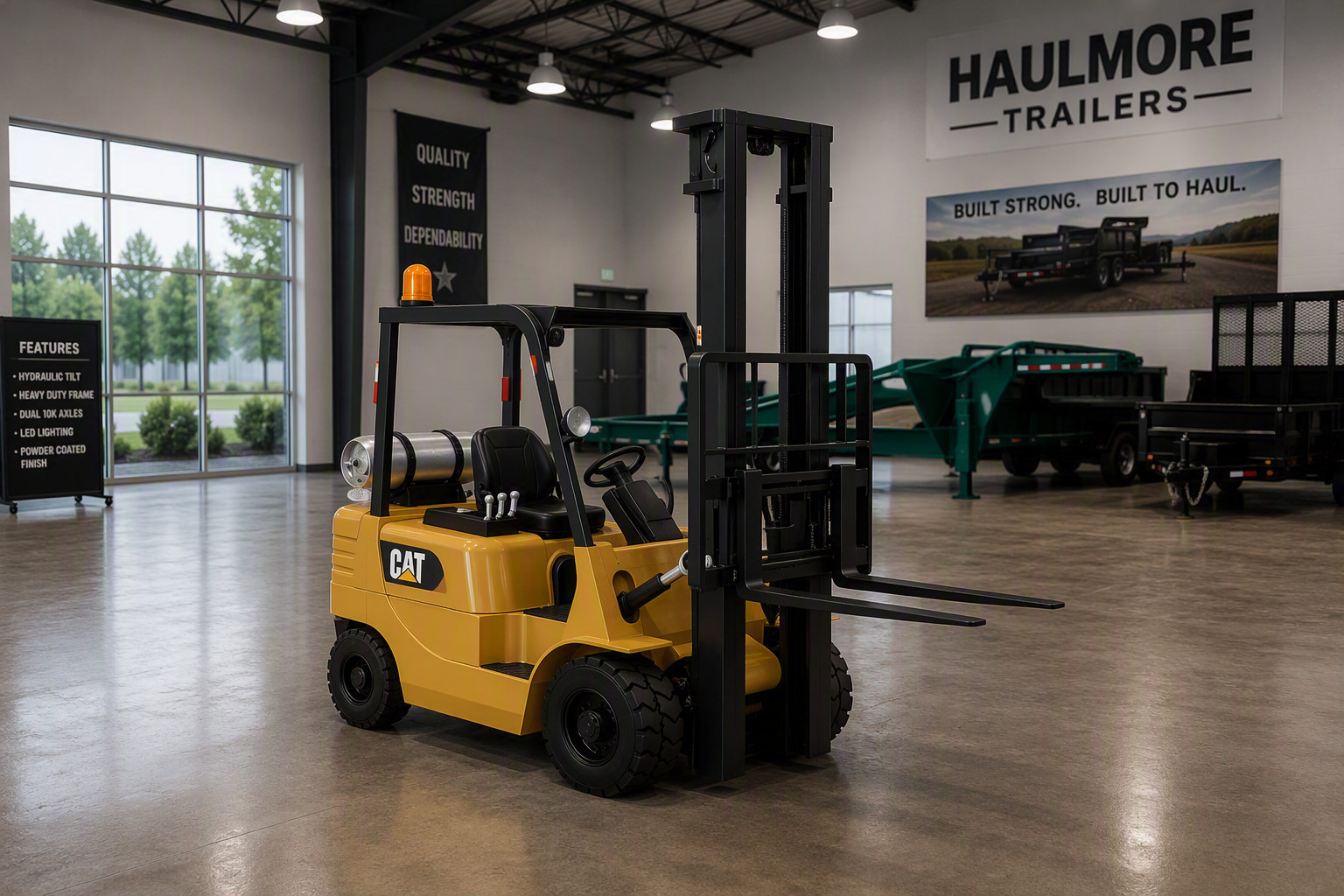 Fork Lift Model Kit Fork Lift Model Kit