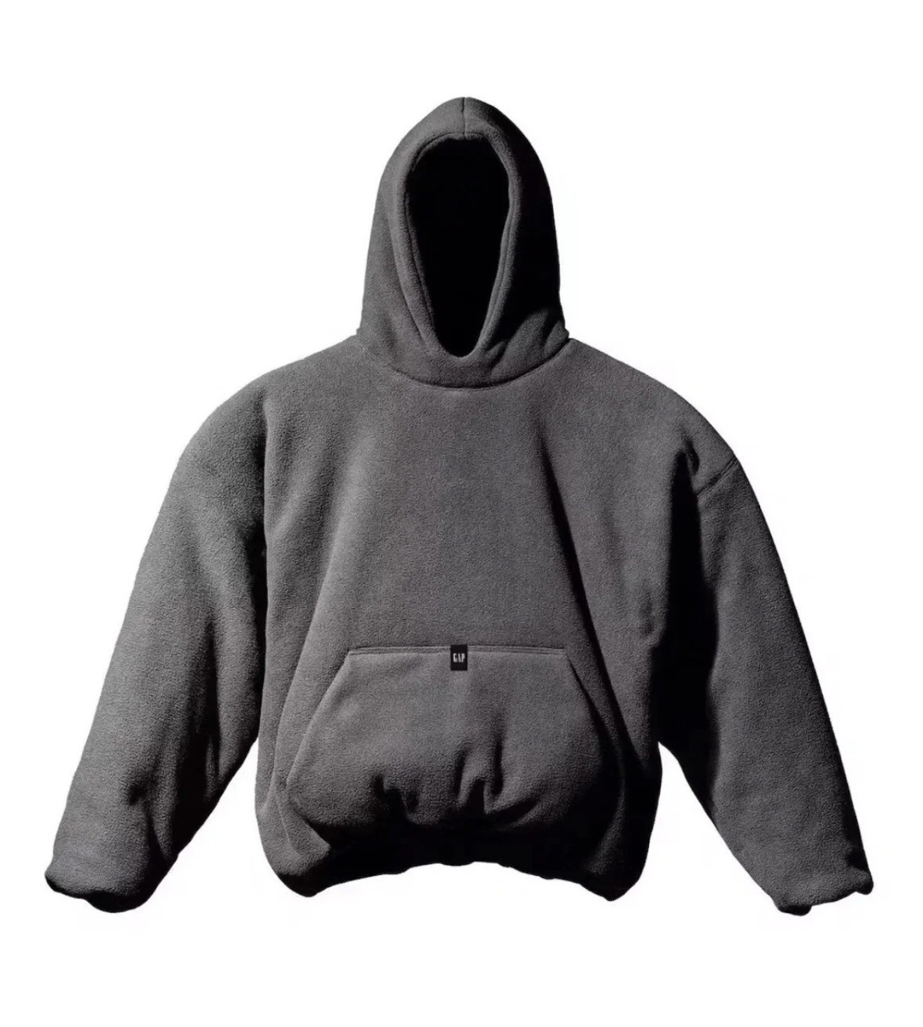 Yeezy x Gap x Balenciaga 32 Polar Fleece Hoodie Dark Grey Large NIB Yeezy x Gap x Balenciaga 32 Polar Fleece Hoodie Dark Grey Large NIB