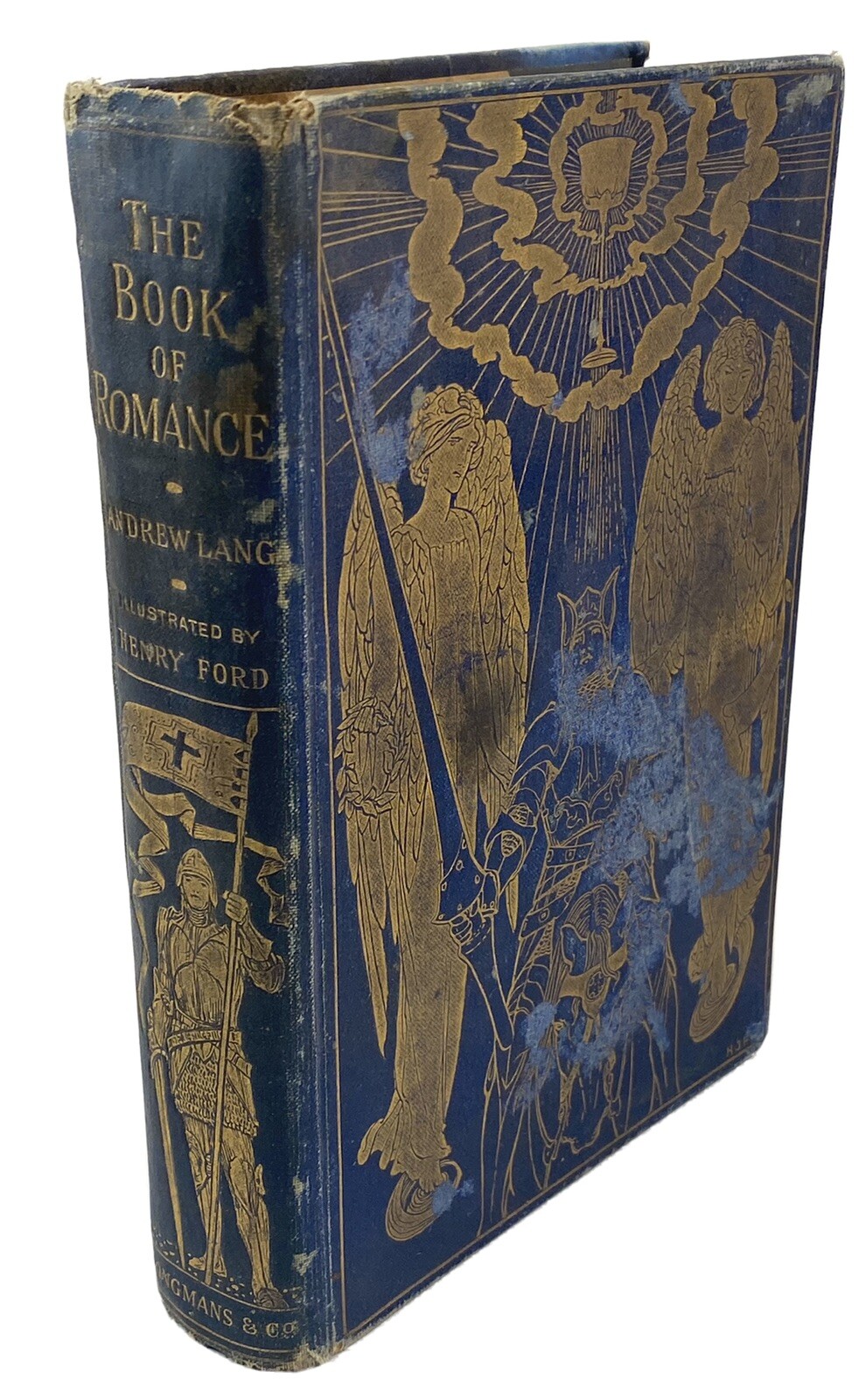 1902 The Book of Romance Edited by Andrew Lang-8 Colour & 35 B/W Plates HJ Ford
