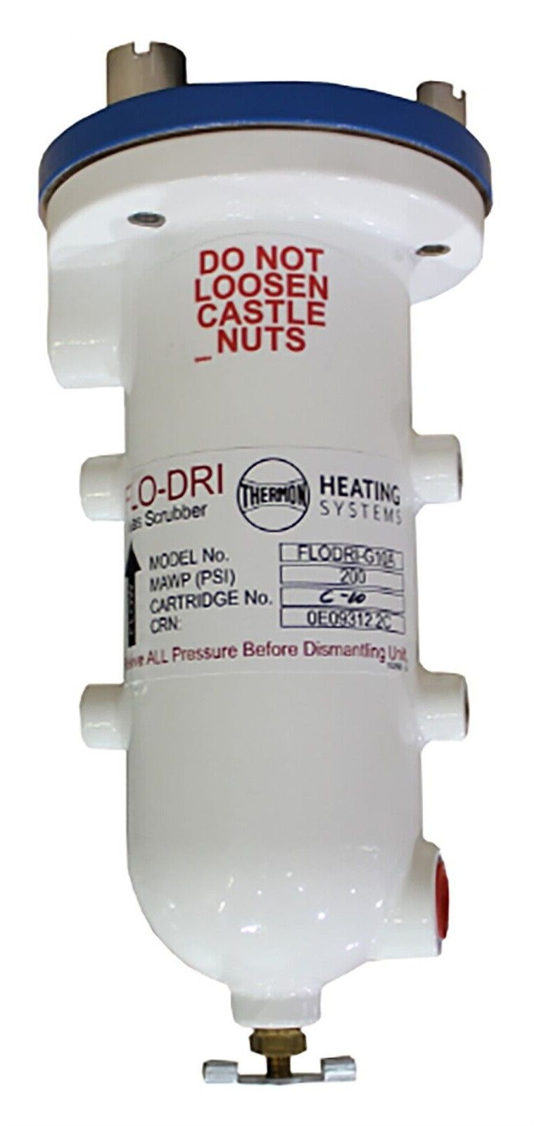 FLO-DRI Compressed Gas Scrubbing System, G10A Gas Scrubber c/w Cartridges