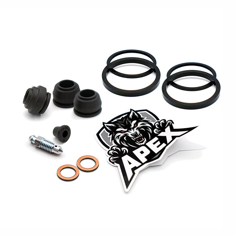 Honda CB125 TD Superdream 1985 Front Brake Caliper Seal Service Kit Rebuild Set