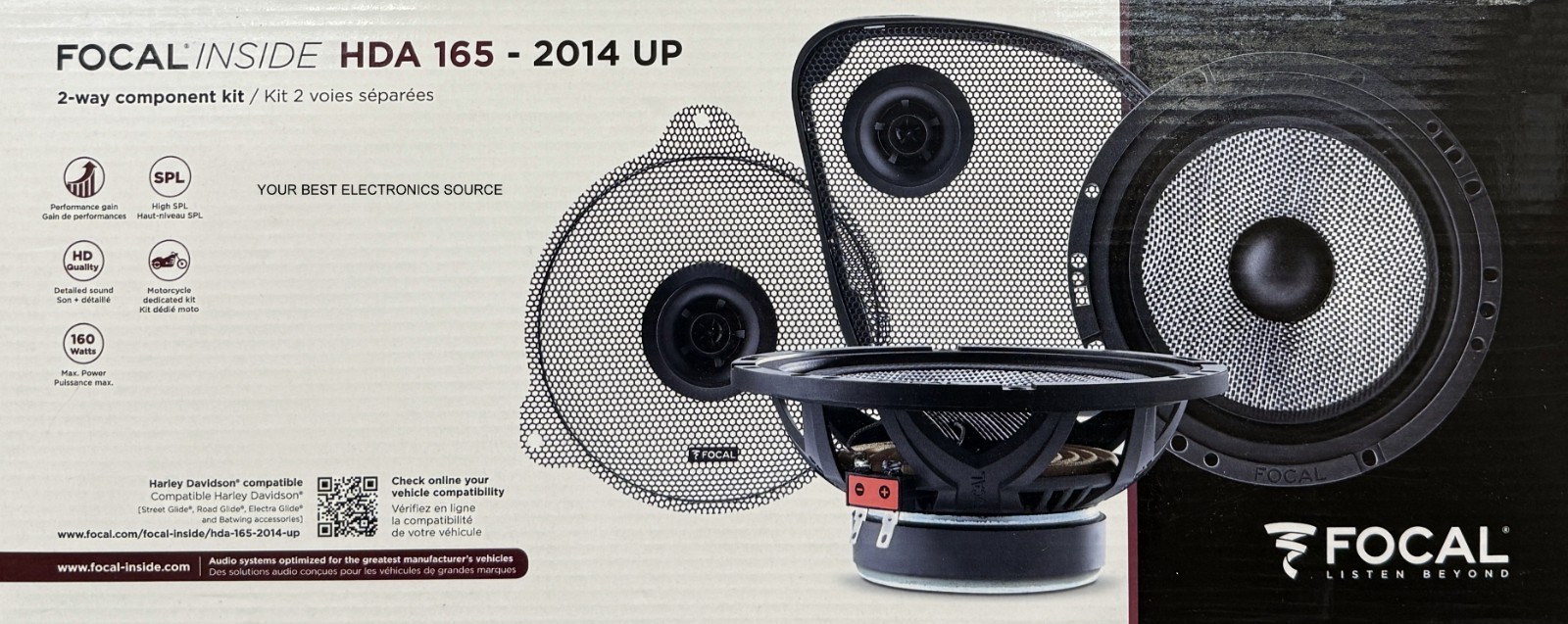 NEW Focal HDA165-2014UP 6-1/2\