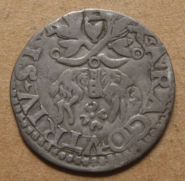 1500s Italy Kingdom of Naples 1 Carlino Circulated Details Silver Coin