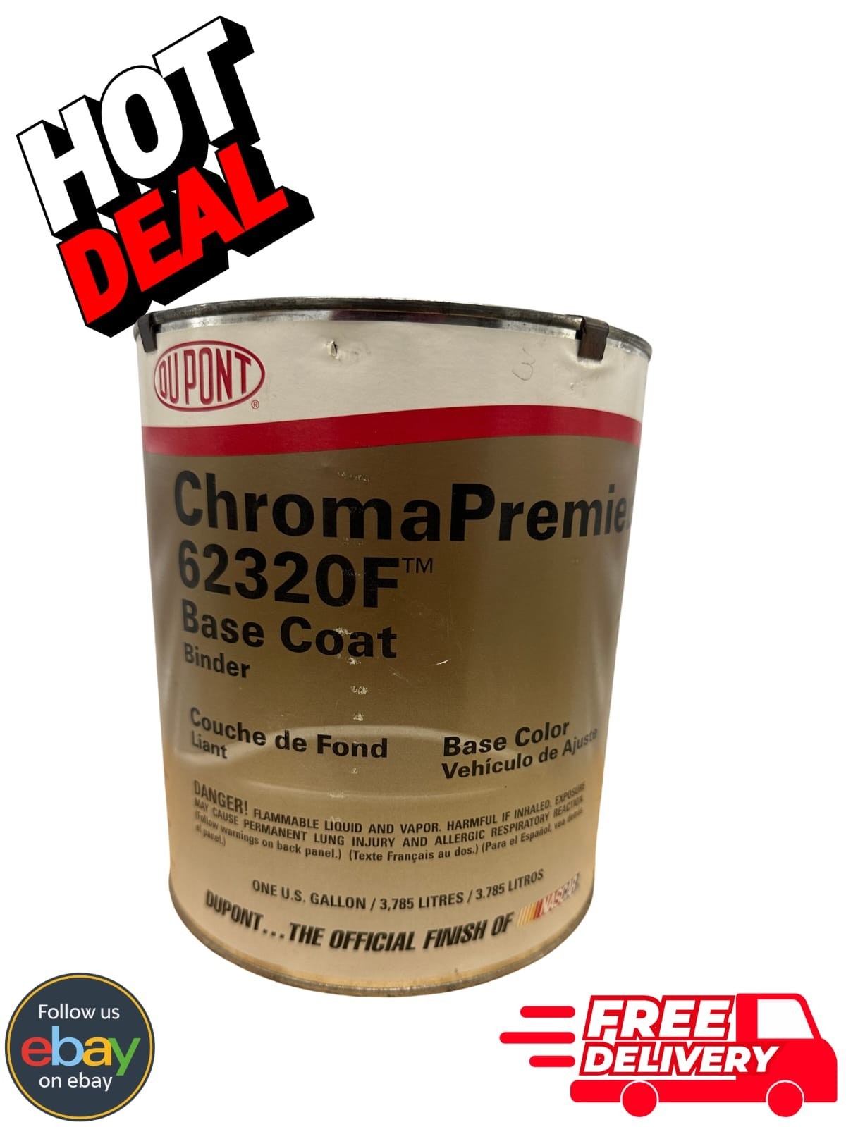 DuPont Cromax ChromaPremier 62320F Base Coat Binder 1 Gallon DuPont Cromax ChromaPremier 62320F Base Coat Binder 1 Gallon