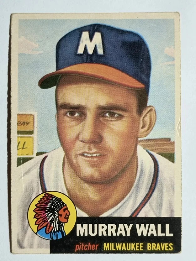 1953 Topps #217 Murray Wall RC LOW GRADE