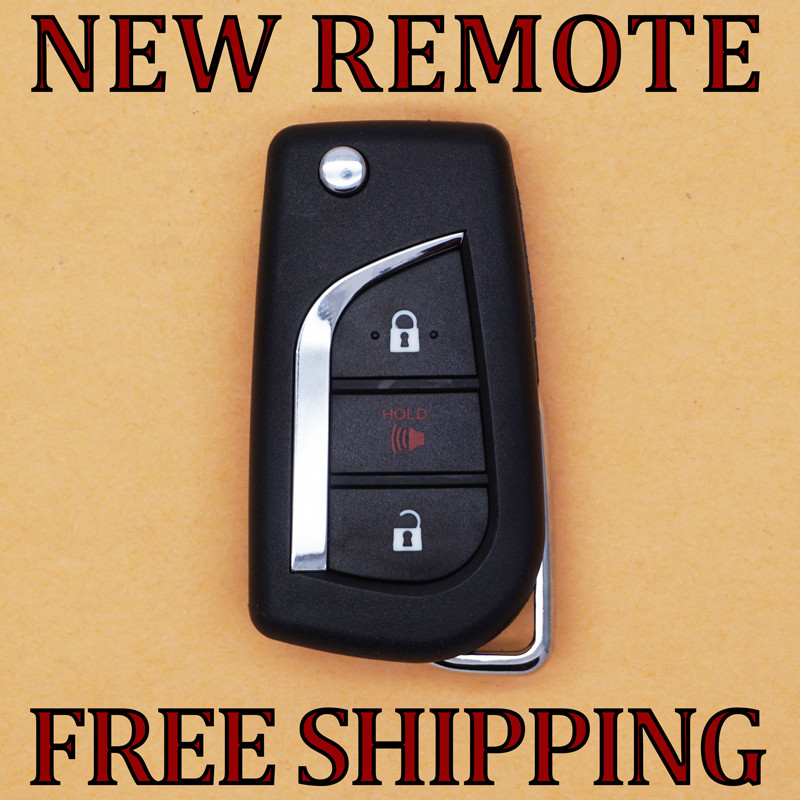 NEW 2019 2020 2021 2022 2023 2024 3B FLIP KEY REMOTE FOR TOYOTA RAV4 89070-0R300