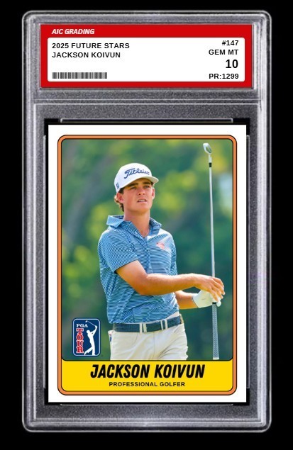 2025 Jackson Koivun Future Stars Rookie #147 Top Prospect 1/1299 Mint Graded 10